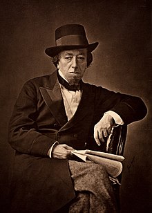 Benjamin Disraeli (1804–1881),<br /> photographed by Cornelius Jabez Hughes in 1878