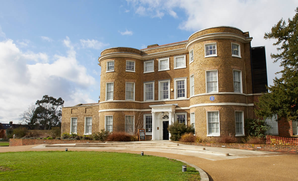 The William Morris Gallery viewed from Forest Road